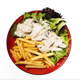 Курица в сливочном соусе 