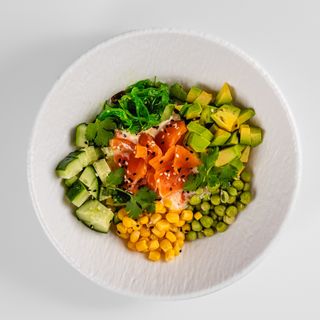 Боул с семгой