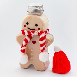 Новогодняя бутылочка пустая, 350 мл