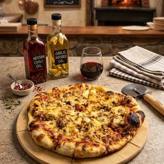 Keema ’n’ Paprika Pizza