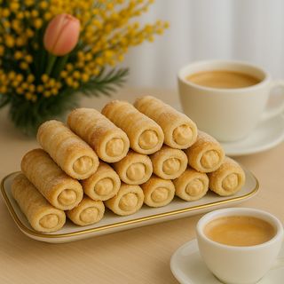 Канноли с кремом брюле 300г