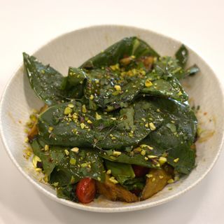 С хрустящими баклажанами 