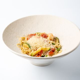 Али Олио с креветками