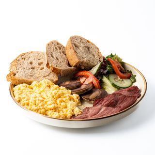 Казахский завтрак