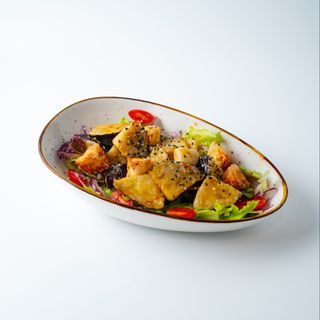 Салат с баклажанами в азиатском соусе