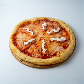 Пицца с семгой