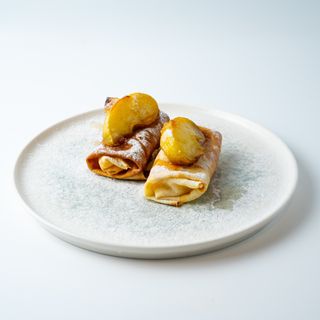 Блины с творогом