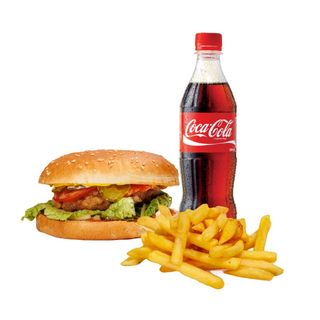 Бургер комбо