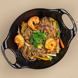 КРАХМАЛЬНЫЙ ВОК С КРЕВЕТКАМИ