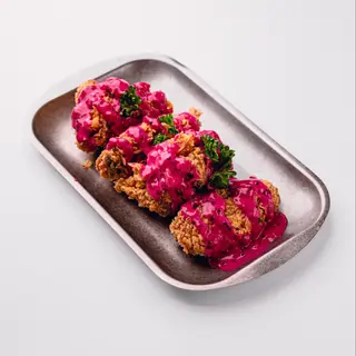 Крылышки с соусом "Фрукт Дракона"