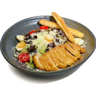 Цезарь с хрустящей курицей