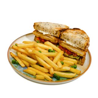 Гриль-чиз с хрустящей курицей