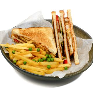 Клаб-сэндвич с курицей