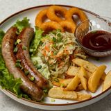 Домашние колбаски в ассортименте