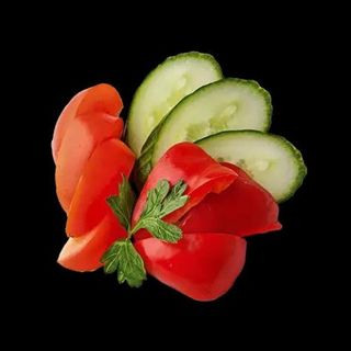 Гарнир овощи свежие 150