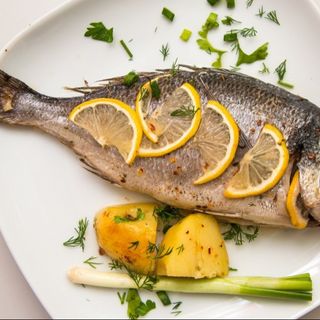 Дорадо на гриле