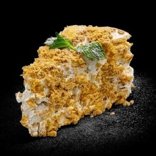 Торт домашний с халвой