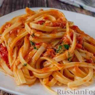 Паста Веган в томатном соусе
