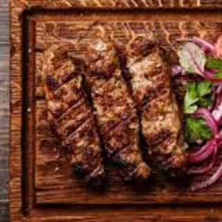 Метр кебабов из баранины