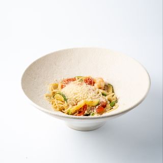 Али олио с креветками  New