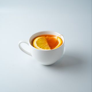 Чай персик-клубника