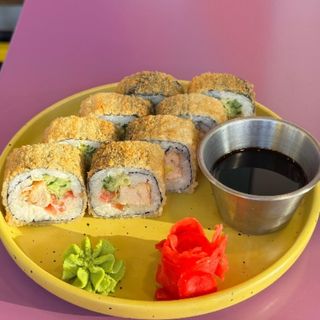 Ролл цезарь с курицей