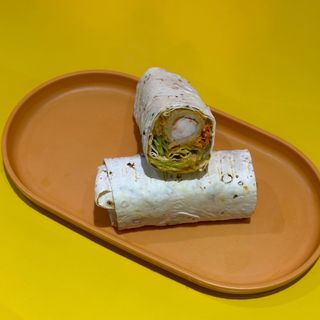 Корейский ролл с  креветками