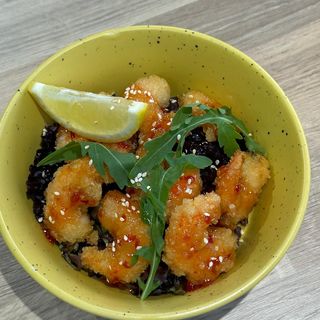 Хрустящие креветки 