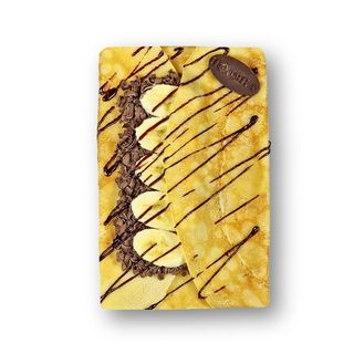 Блин с бананом и шоколадом