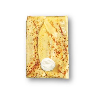 Блин со сметаной