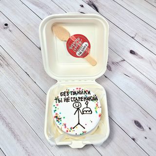 Бенто торт № 2 ("Зима близко")