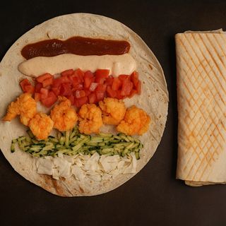 Донер с креветкой