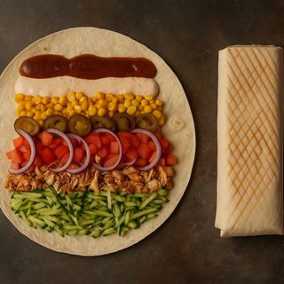 Мексиканский донер (курица)