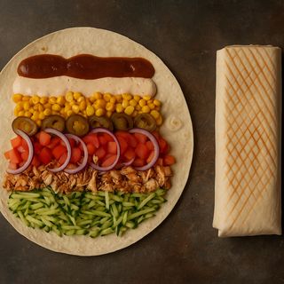 Мексиканский донер XL (курица)