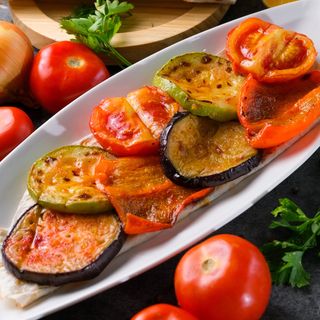 Овощи на мангале