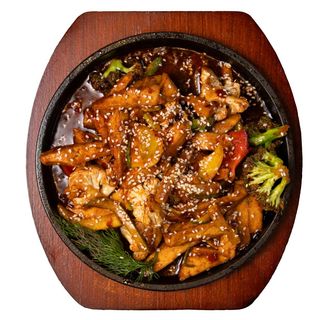 Mix тофу с овощами 