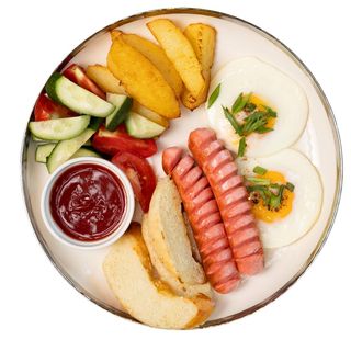 Сытный завтрак 