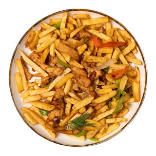 Фри с курицей 