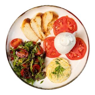 Завтрак с сыром "Буррата"