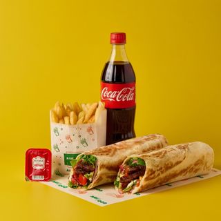  ДУРУМ ГОВЯЖИЙ С Х2 МЯСОМ КОМБО 