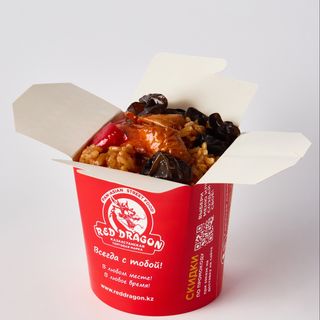 Лапша с копченой курицей