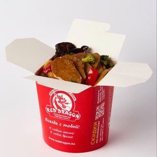 Лапша с утиным филе 