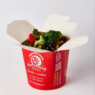 Лапша с овощами 