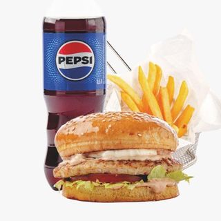 Комбо бургер куриный с сыром (800 г)