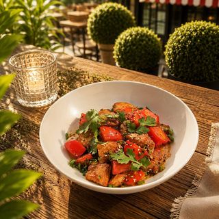 Острый салат с баклажанами (250г)