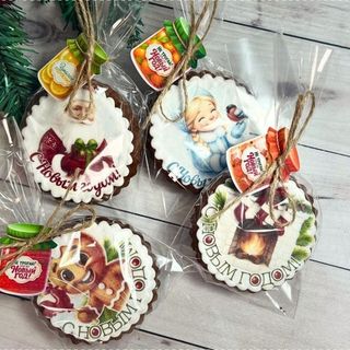 Новогодние пряники Фигурные