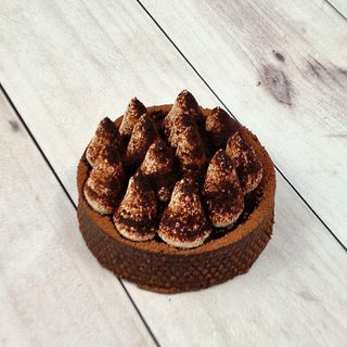 Тарт шоколад вишня