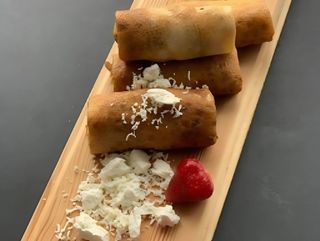 Блинчики с творогом (заморозка)