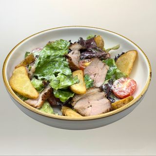 Салат с уткой и картофелем