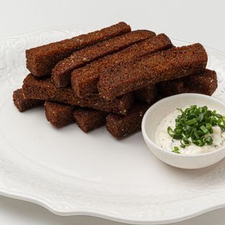 Гренки чесночные